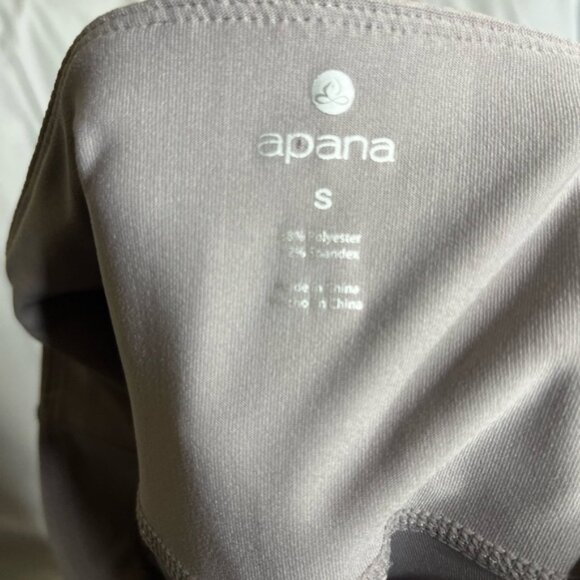 Apana Nude Mesh Lattice Back Leggings Small - Picture 4 of 4